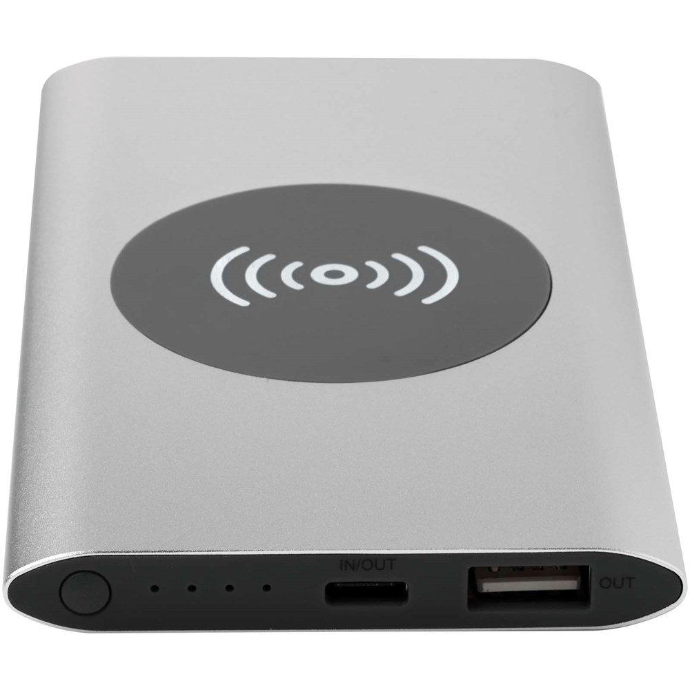 Juice 4000 mAh Typ-C kabellose Powerbank aus recyceltem Aluminium 