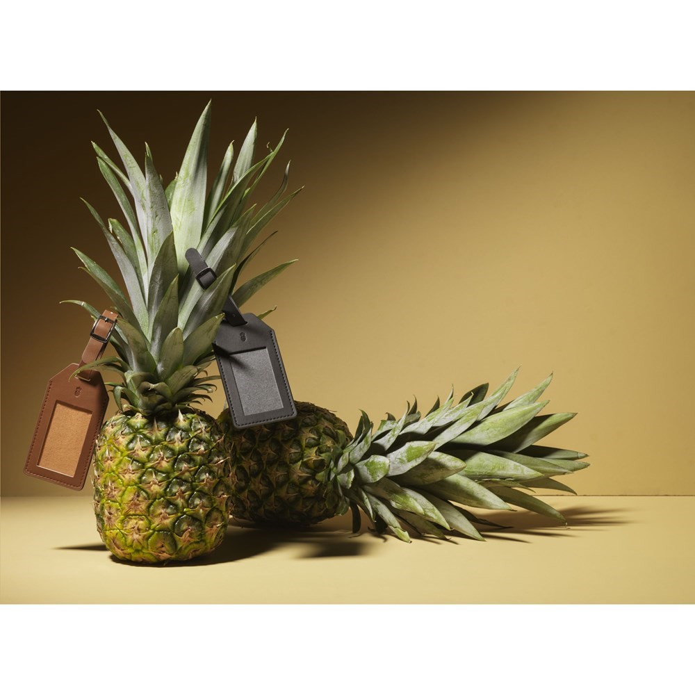 Vegan Pineapple Leather Luggage Tag