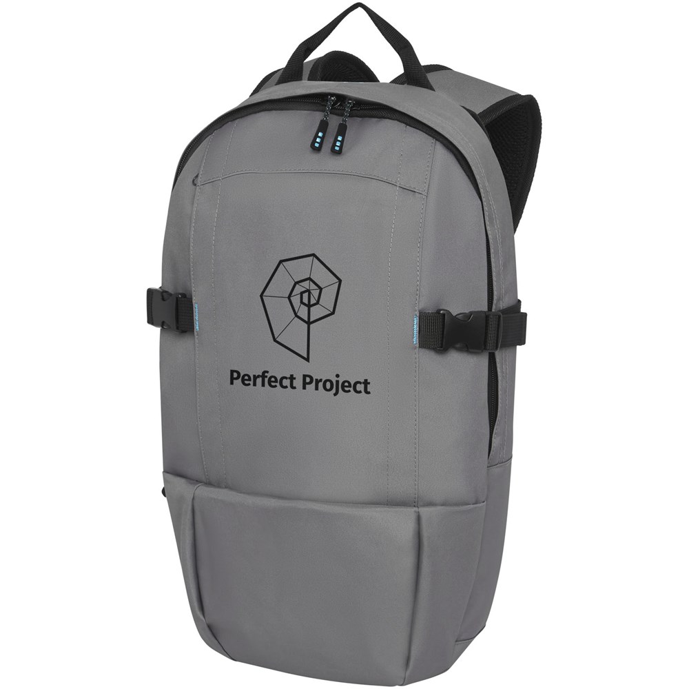 Baikal 15" RPET Laptop-Rucksack GRS-zertifiziert 8L