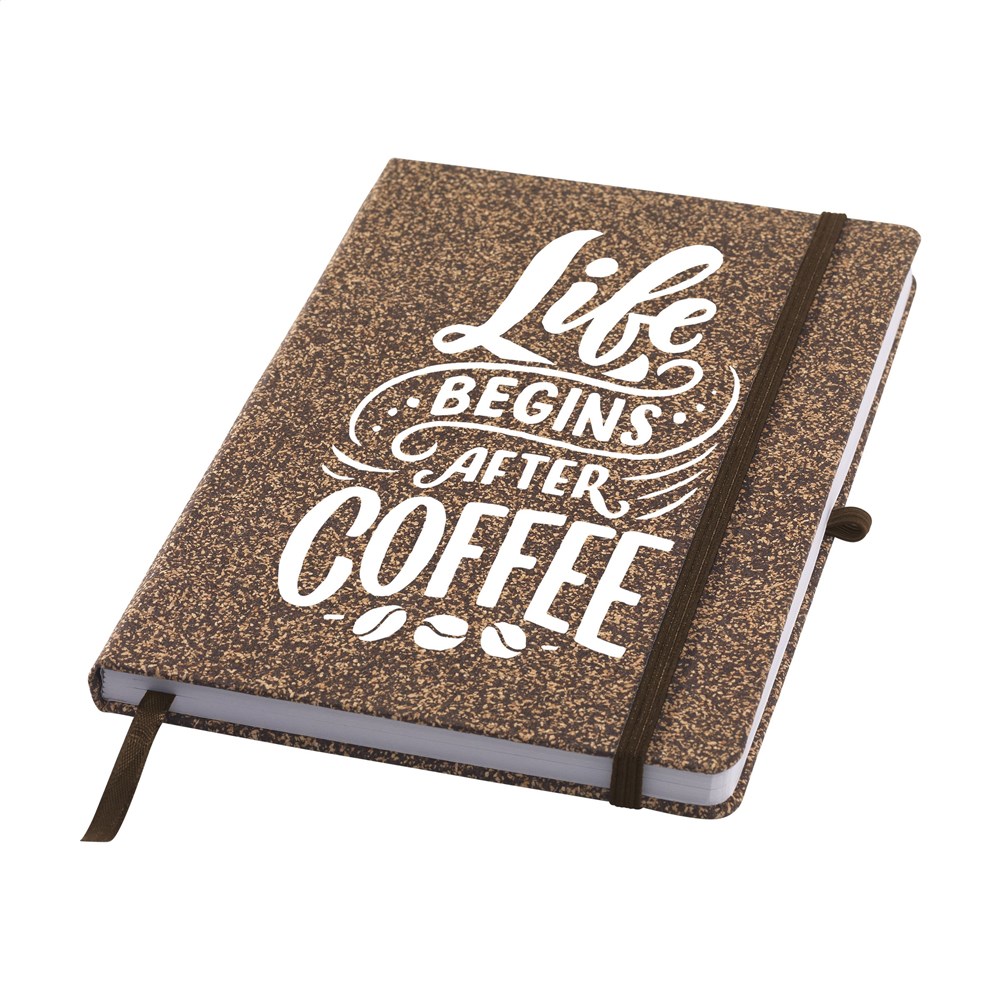 CoffeeGround Cork Notebook A5 Notizbuch