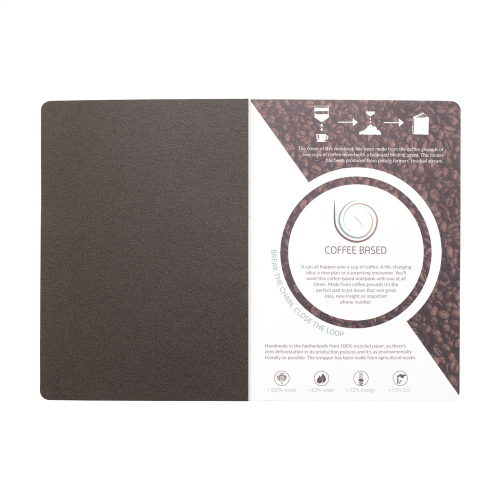 Coffee Notebook A5 Notizbuch