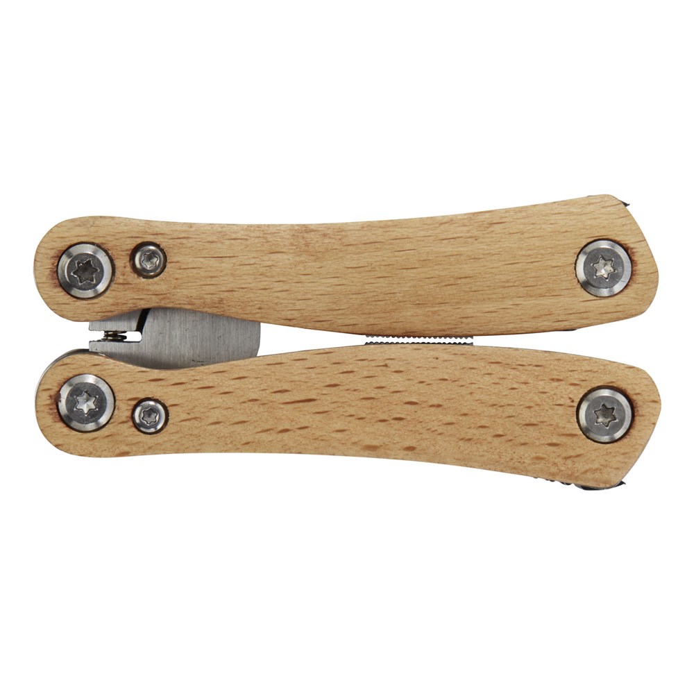 Anderson Mittelgroßes Multitool aus Holz mit 12 Funktionen