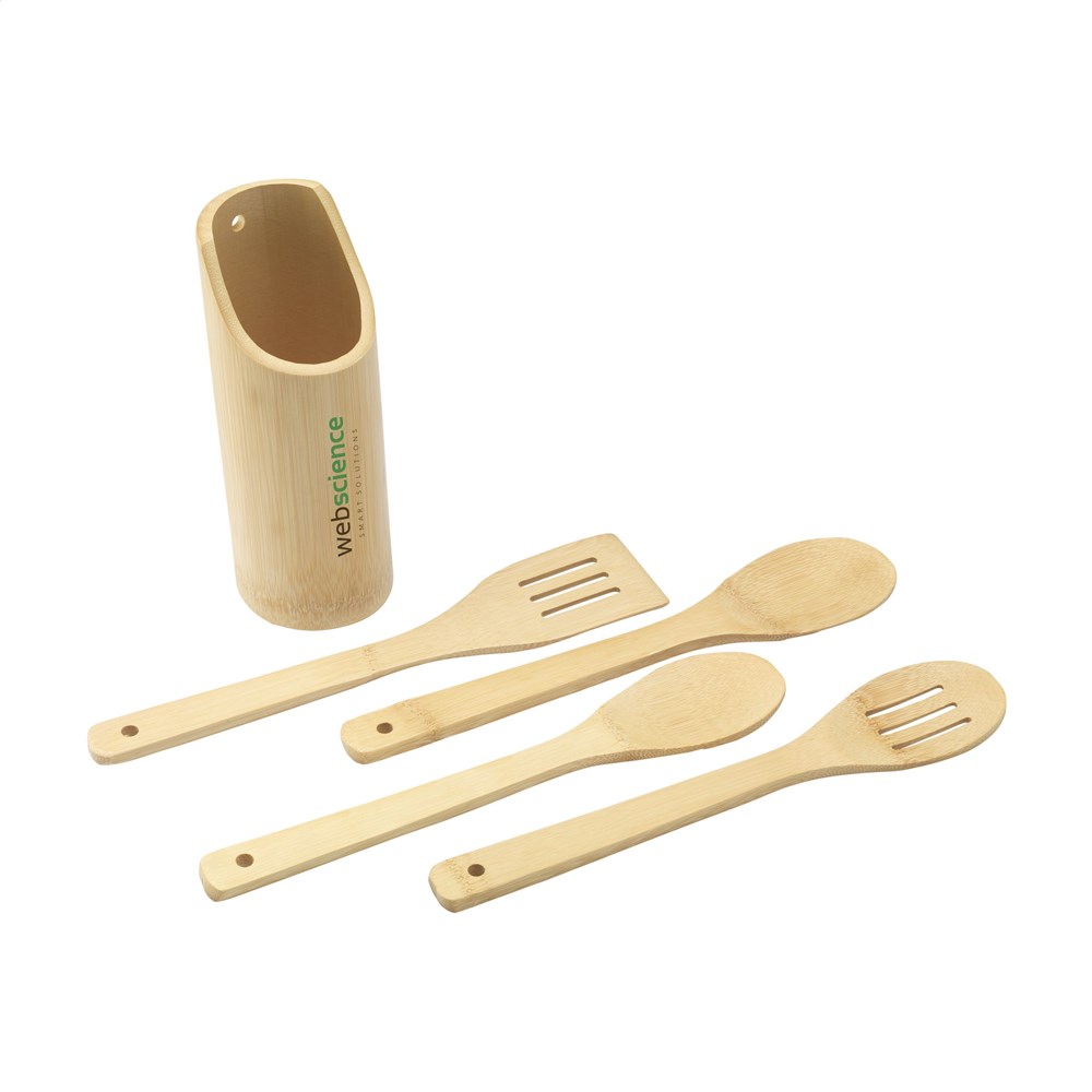 Bamboo Cooking Set Küchenset