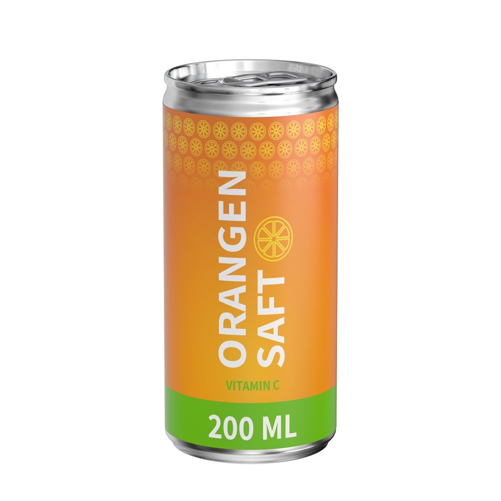 Bio Orangensaft, 200 ml, Eco Label