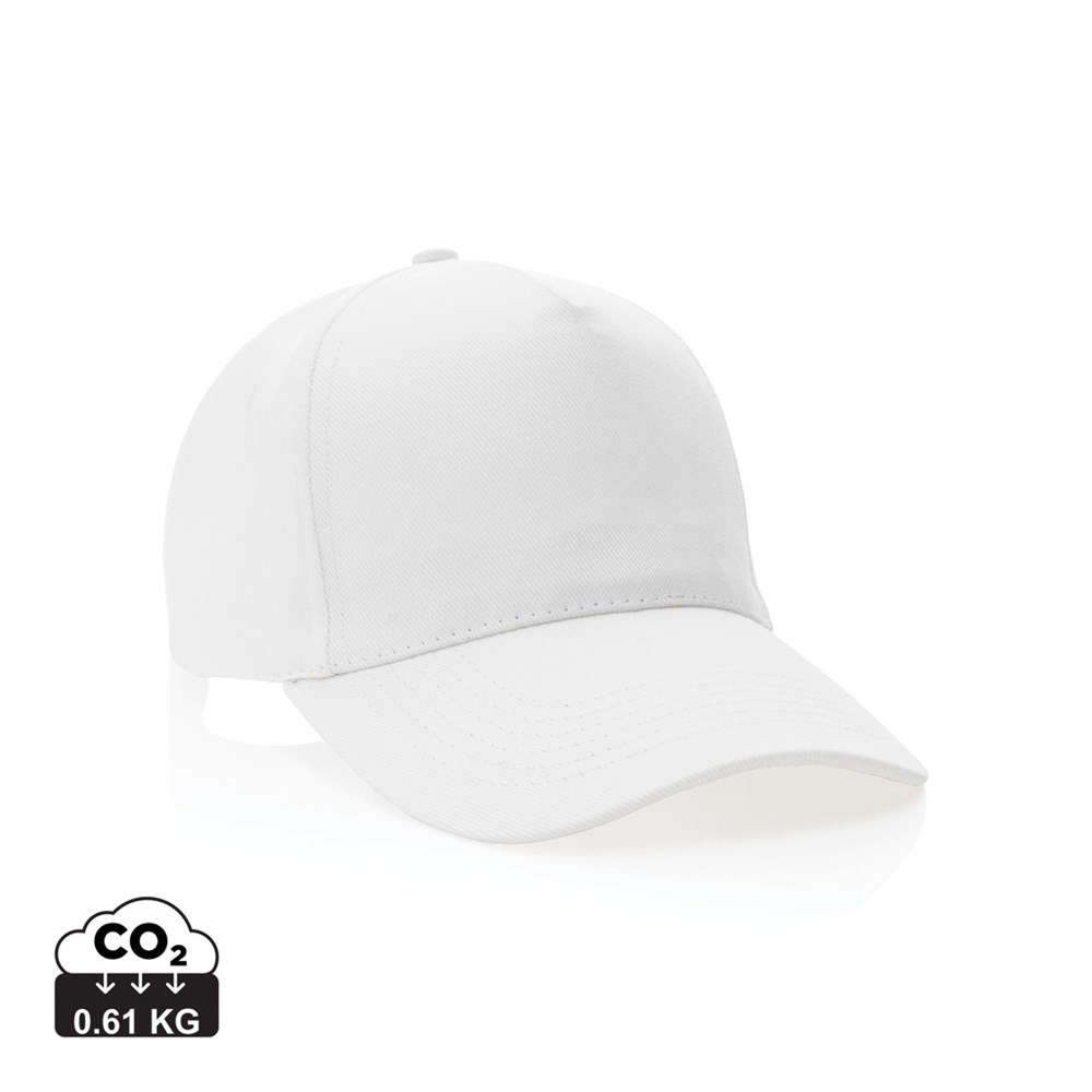 Impact 5 Panel Kappe aus 280gr rCotton mit AWARE™ Tracer