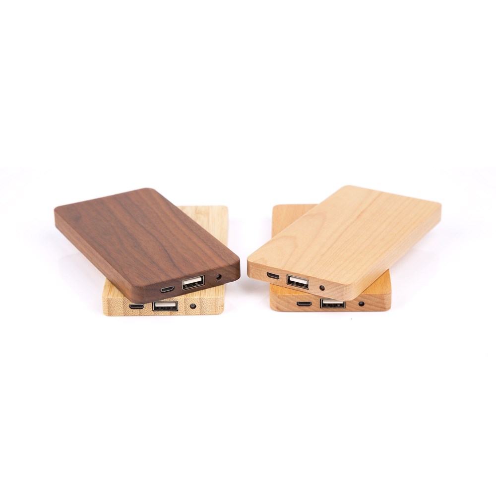 Powerbank Holzpanel 4.000 mAhbuche