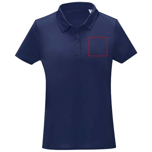 Deimos Poloshirt cool fit mit Kurzärmeln für Damen