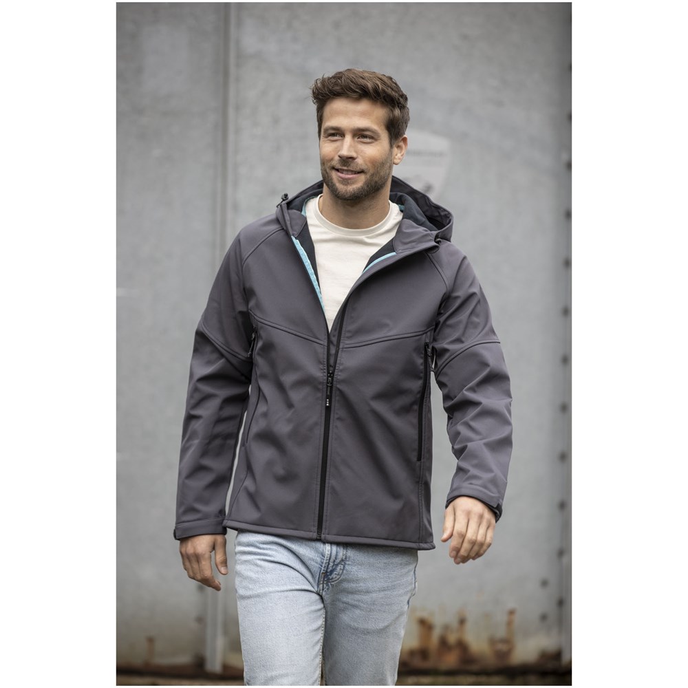 Coltan Softshelljacke aus recyceltem Material für Herren