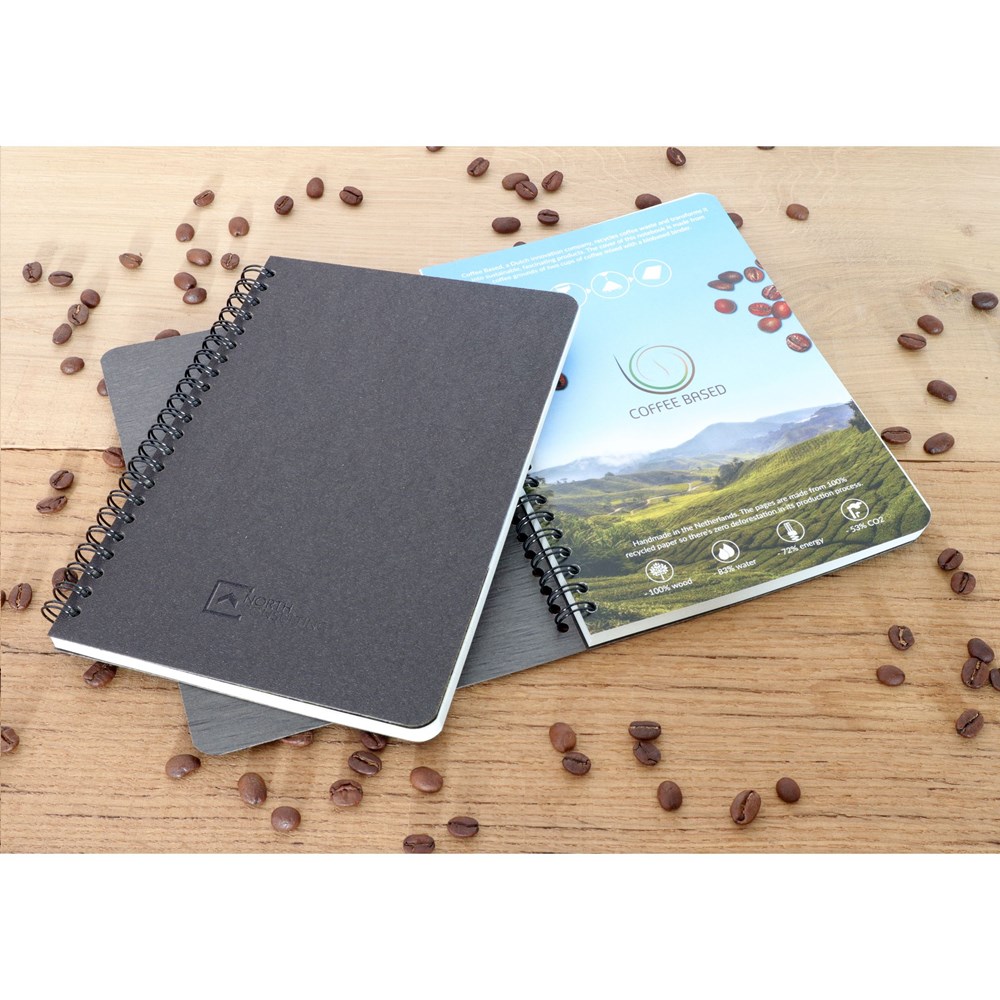 Coffee Notebook Wire-O A5 Notizbuch