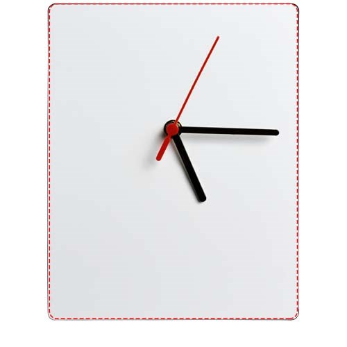 Brite-Clock® rechteckige Wanduhr