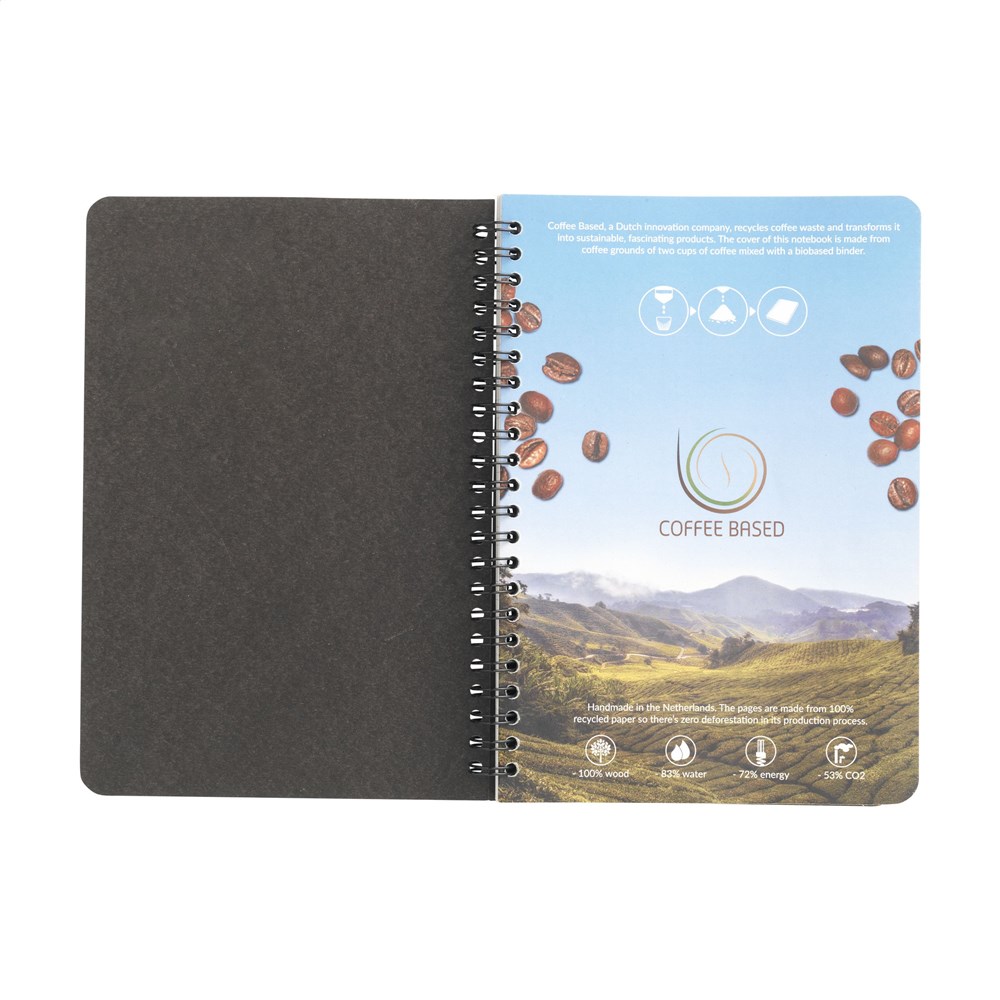 Coffee Notebook Wire-O A5 Notizbuch