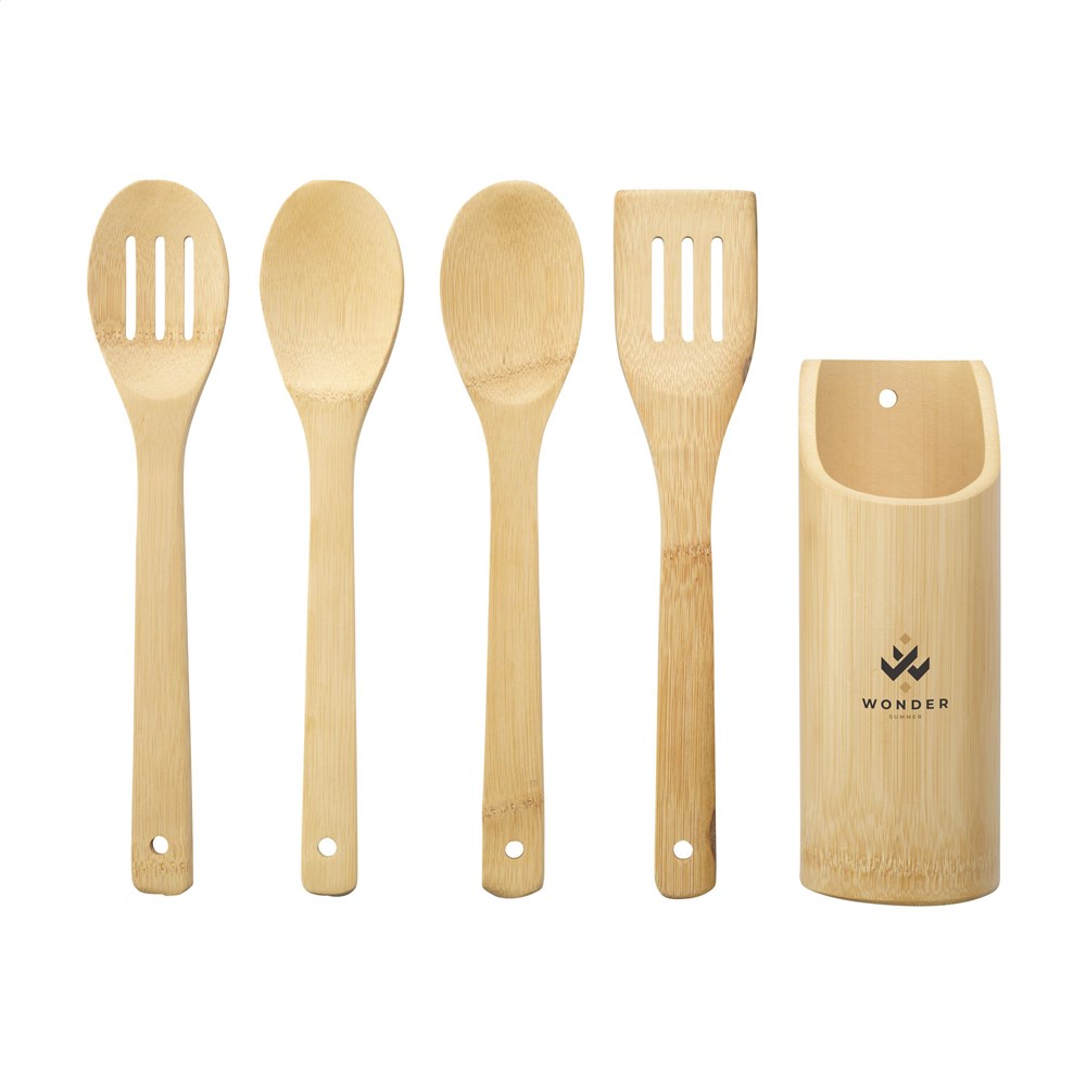 Bamboo Cooking Set Küchenset